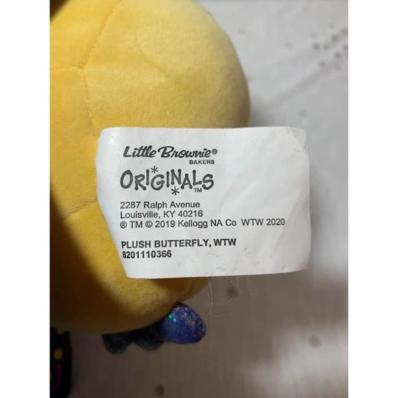 Little Brownie Baker Plush Butterfly Cookie Friend Plush Stuffed - Picture 3 of 3